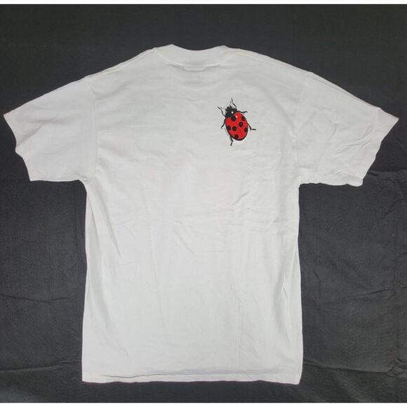 Vintage 1993 Lady Bug Shirt Oneita USA Single Stitch Size Large - Picture 2 of 3